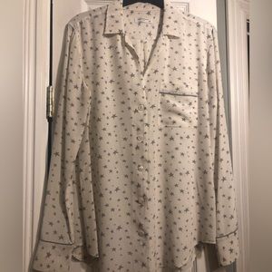 Equipment Femme Silk White Button Down Shirt